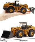 Realistic Mechanical Loader Toy For Kids One Fiftieth Scale Skid Steer Loader Model Wheeled Construction Vehicle