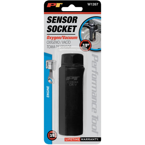 Heavy Duty Oxygen Sensor Socket With Cutaway Wire Clearance, Built Tough Alloy Steel For Computerized Engines packaging
