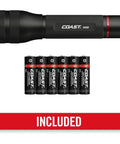 G450 1630 Lumen Twist Focus Flashlight Beast Mode Brightness With Pure Beam Optic And Batteries Included