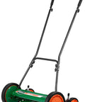 Manual 20-Inch 5-Blade Push Reel Lawn Mower With Ball Bearing Reel, Dual Tracking Wheels, Quick-Snap 1 To 3 Inch Cutting Height