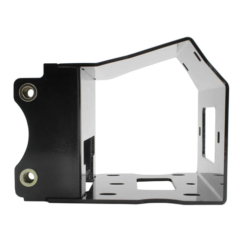 Heavy Duty ATV Winch Mount For Polaris Sportsman Fits 2000 To 3600 Lb Winches With 4-Hole Or 2-Hole Mount Pattern, side view