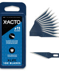 Number 11 Fine Point Utility Blades Pack Of 100 Ready For Precise Cutting And Trimming, Killer Sharp Performance, Rust Resistant