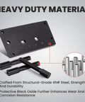 Harley Twin Cam Inner Bearing Installer And Puller Tool Kit For 1999 Up Models with black steel components