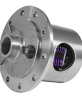 Rock Solid Limited Slip Differential For 34 Spline 8.8 Ford Axle With 3.31 Or Taller Ratios showing polished unit and internal springs.