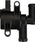 Direct Swap Electric Coolant Control Valve EHV143 showing black resin valve with efficient ports for truck heater core flow.