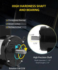 High hardness shaft of Three Horsepower Farm Duty Single Phase Electric Motor 1750 RPM Four Pole 184T TEFC IP55 230V.