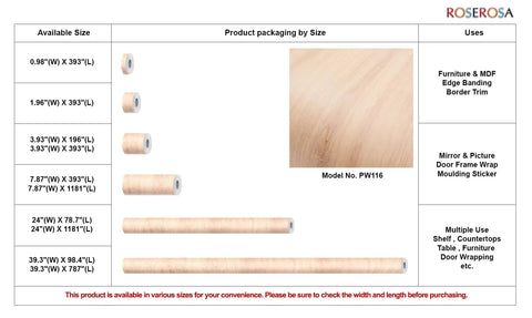 Dead Simple Peel And Stick Faux Wood Contact Paper For Kitchen Counters And Shelves Self Adhesive Vinyl Liner model and size options listed