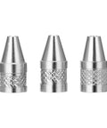 Three metal soldering suction tips for Automatic Desoldering Pump Vacuum Solder Sucker Portable Electric Desoldering Tool 110V 30W