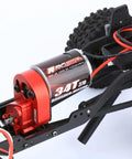260 Percent More Power Beefed Up Motor 370 34T Transmission Gearbox Set for HobbyPlus 1 18 CR18P EVO Rock Van Trail Hunter