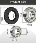 Kick That Grinding Noise With Heavy Duty Washer Drum Bearing And Seal Kit For Samsung Dc62 00156A Pro Diy Home Repair Brings Quiet Smooth Sailing Back - Product size with measurements.
