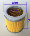 Air Intake Filter Cartridge Replacement For Vacuum Pumps 909529 90952900000 OEM Filter Element with dimensions shown