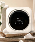 Ditch The Laundromat Compact 2 In 1 Washer And Dryer With Lcd Display showing sleek touch control panel against a soft background.
