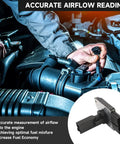 Mechanic installing Drop-In Maf Sensor Replacement For Ford F-150 1999 To 2003, F-250 1999, OEM-grade direct-fit.