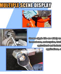 60 Piece Metric Grease Fittings Kit With M6 M8 M10 And One Quarter Inch One Eighth Inch Straight And Angled Zerk Adapters in use