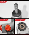 Hydraulic Power Steering Rack And Pinion Assembly For Honda Civic 2006 2010 L4 1.8L Drop In Bolt On Fit Leak Proof New Unit Ref 26 2718 Left Hand Drive Only, showing input shaft, pressure ports, and mounting holes.