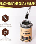 Headliner Repair Glue for Cars with Brush DIY Friendly Auto Upholstery Adhesive for Fabric Leather Foam Vinyl Quick Set
