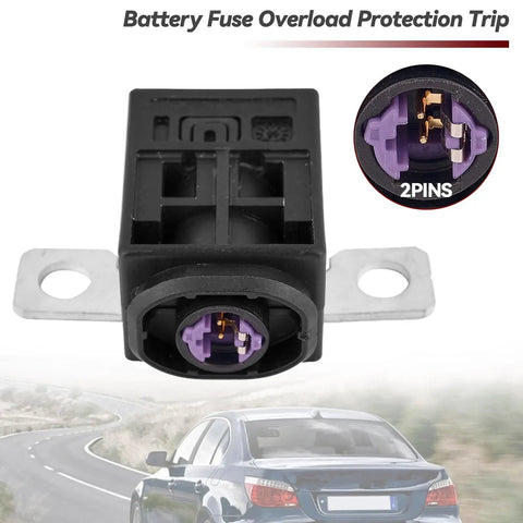 Audi Battery Fuse Box Overload Protection Trip Replacement Kit For A3 A4 A5 A6 A8 Q5 Q7 2006-2024 shown with car in background