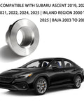 2 Pack CV Axle Nut Kit For Subaru Spindle Lock Lug Nuts Fit Forester Legacy Outback Impreza Crosstrek Ascent BRZ Baja