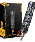 19-In-1 Magnetic Screwdriver Set With S2 Steel Bits For DIY Handyman And EDC Multitool High Torque 30 Nm Strong Magnetic Tip
