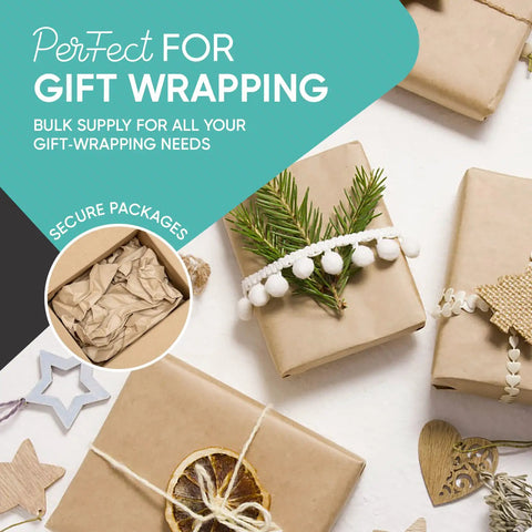 Premium Heavy Duty Brown Kraft Paper Jumbo Roll Hella Tough 17 5 Inches Wide By 200 Feet Long Recycled Wrapping And Crafting Supply For Packaging Made In Usa