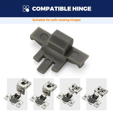 86 Degree Kitchen Cabinet Door Angle Restrictor Clips For Soft Close Hinges with compatible hinge examples