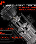 Badass AC Compressor With Clutch For Subaru XV Crosstrek 2014 2015 DKV10Z OE Replacement, showing detailed internal components.