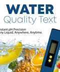 Pocket Size Digital PH Meter Pen With LCD Display For Quick Water Testing High Accuracy ATC Calibration With fruits in water