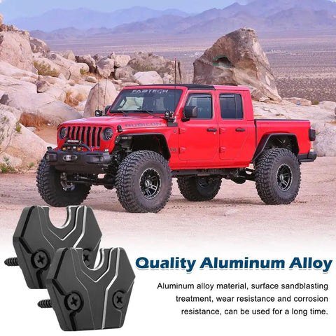 Sun Visor Repair Kit For Dodge Ram 1500 Trucks 2018 2019 2020 2021 2022 Visor Clip Replacement Custom Fit Repair Clips, red truck