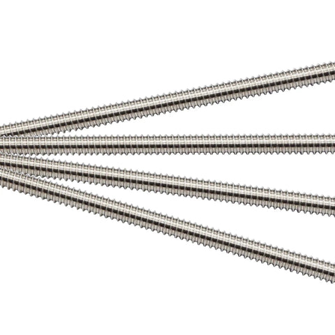 Stainless Steel 3/8-16 Fully Threaded Rods, 47 Inch Long, 4 Piece Set, 304 Grade, Heavy Duty And Corrosion Resistant UNC Threads