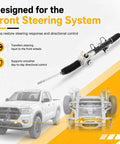 Fresh Hydraulic Power Steering Rack And Pinion Fits Ram 1500 Trucks From Years 2006 Through 2012 with installation visuals.