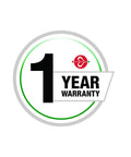 1 Year Warranty badge for Secure Toilet Bolt Caps White Easy Screw On Replacement For Most Toilets Universal Fit No Fuss DIY Friendly