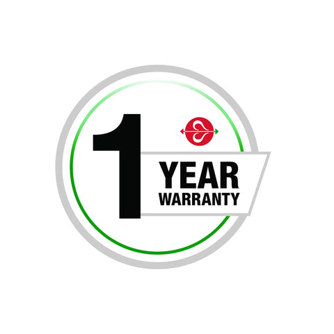1 Year Warranty badge for Secure Toilet Bolt Caps White Easy Screw On Replacement For Most Toilets Universal Fit No Fuss DIY Friendly