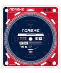 Ten Inch Eighty Tooth C4 Carbide Saw Blade With High ATB Teeth For Melamine And Laminate Flooring in packaging.