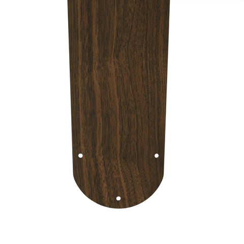 Five Piece Replacement Fan Blades For 42 Inch Ceiling Fans With 16.5 Inch Reversible Finishes, wood texture, hole detail.
