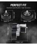 Top Grade Drive Belt Pulley Tensioner Kit For N55 Engine With Bolt, showing dimensions of components for BMW E90 E91 E92 E93 335i.