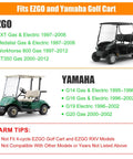 Brake Shoes Spring Kit For Golf Cart EZGO TXT Medalist 1997 To 2008 And Yamaha G14 G16 G19 G20 compatibility chart image