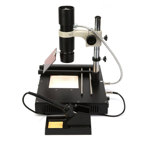 Infrared BGA Rework Station With Three Focus Lenses And Independent Focus Control And 650W Power For Precise Component Removal