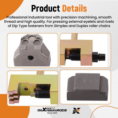 Timing Chain Removal Kit For Mercedes Benz M271 M272 M273 Diesel Engines Camshaft Riveting Tool Set close-up of components