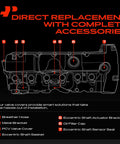 Engine Valve Cover For BMW 2.5L 3.0L Cars Direct Replacement Diagram with Accessories