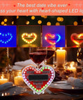 Heart Shaped LED Light Soldering Practice Kit For Beginners And Hobbyists Hands On DIY Friendly Educational Electronics Project Set
