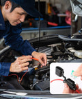 Technician using 24 Pcs Workhorse Inline Fuse Holder Kit With Atc Blade Fuses 30 Amp Heavy Duty Tin Plated Copper Contacts Durable Rubber Caps Ultimate Upgrade For Auto Truck And Diy Electrical Builds on car engine.