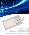 Ultra Sensitive Piezoelectric Film Sensor For Flexible Polymer Film, Micro Force Pressure Transducer for physiological sensing