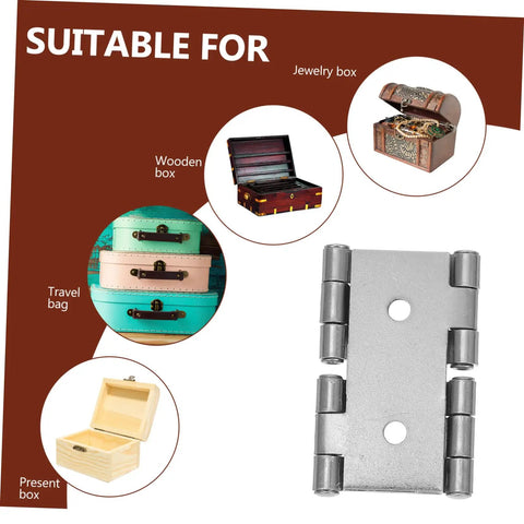 4 Pack Heavy Duty Iron Double Swing Door Butt Hinges With Spring Loaded Design For Screen Doors And Wood Panels Built Tough As Nails For Busy Homes No Sweat Mounting With Smooth Zero Squeak Swinging Action Workhorse Grade Everyday Hardware