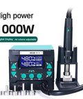 1000W Fast Desoldering Hot Air Gun Pro Grade Soldering Station For PCB BGA Rework And Chip Repair With Intelligent Controls