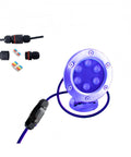 IP68 Waterproof Outdoor Junction Box Kit With 2 Pin And 3 Pin Cable Connectors for garden lights and camera cables