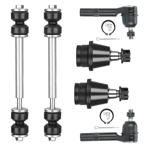 Front Upper Control Arm Suspension Kit For 2007 To 2014 GM Trucks And SUVs Heavy Duty Forged Steel 10 Piece Set components