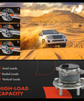 Rear Wheel Bearing And Hub Assembly For Mazda 3 2019 2023 And CX-3 2020 2021 5 Lug Compatibility FWD Only Replacement Hub Kit