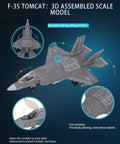 1 72 Scale Fighter Jet Model Kit With Snap Fit Assembly Openable Engine Cover Cockpit Missile Hatch Movable Wheels And Display Stand