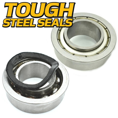 Wheel Bushing To Bearing Conversion Kit And Front Axle Steering Spindle For D100 D105 D110 D120 D125 D130 D140 D150 D155 D160 D170 107H 107S 92H Tractors SN Below 700000 Heavy Duty Rebuild Kit With All Hardware. steel seals and bearings