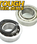 Front Wheel Bushing to Bearing Conversion Kit And Front Axle Steering Spindles For Lawn Tractors And Mowers Grease Free